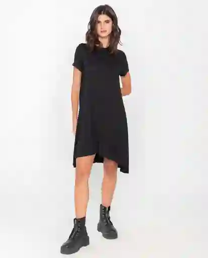 Vestido Mujer Negro Talla M 194007I Rifle