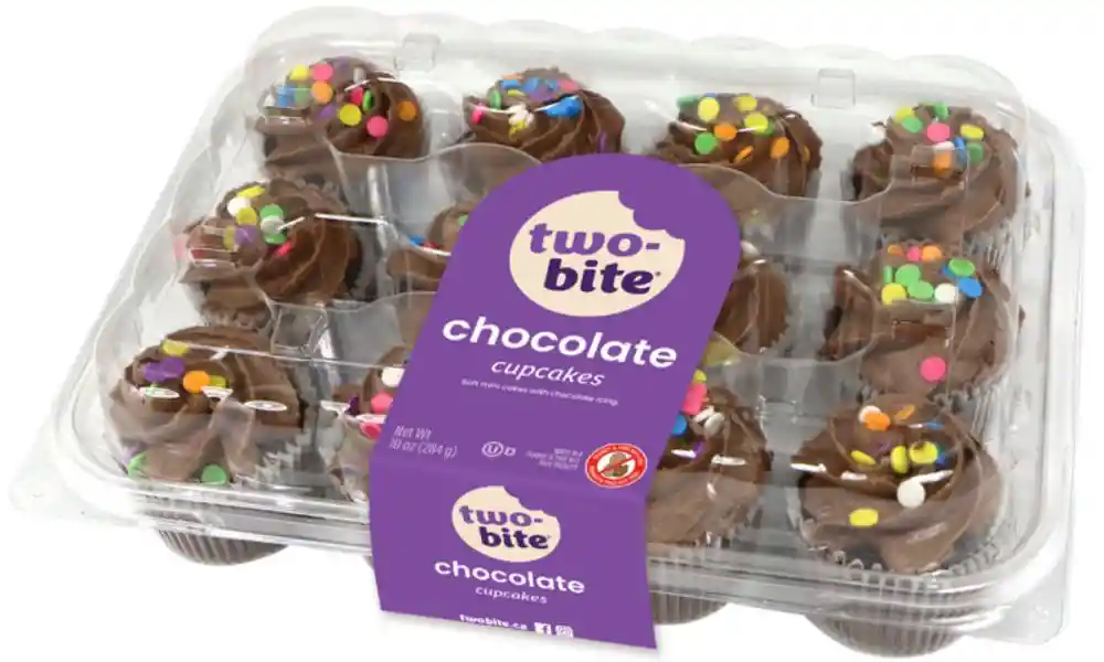 Mini Cup Cake de Chocolate Two Bite