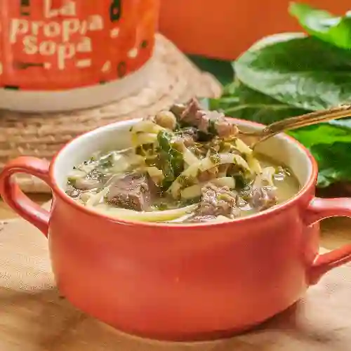Sopa Árabe de Ristaya con Asado de Tira
