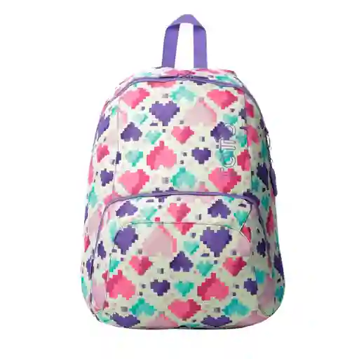 Morral Universitario Ometto Blanco Mujer
