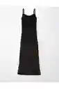 Vestido Mujer Negro Talla LARGE American Eagle