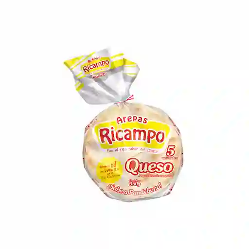 Ricampo Arepas Queso 5 Unidades