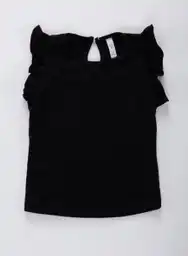 Blusa Manga Corta 3T Negro Ref: 69008 People