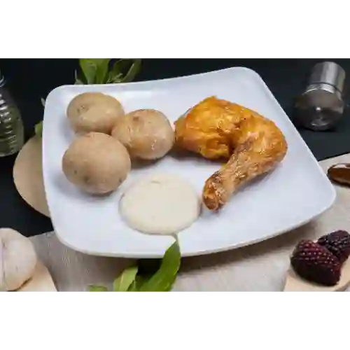1/4 Pollo Frito
