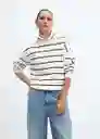 Jersey Estribor Navy Talla M Mujer Mango