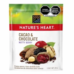 Natures Heart Frutos Secos con Cubierta de Chocolate 
