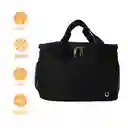 Lonchera Grande Rectangular Serie Negro Miniso