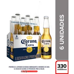 Corona Pack Cerveza 330 mL x 6 Und