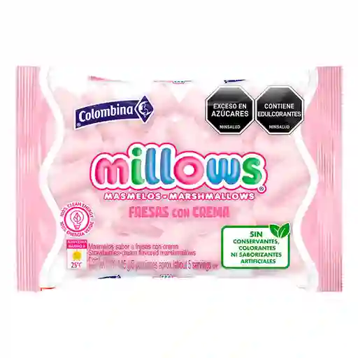 Millows Fresas Con Crema 145 g
