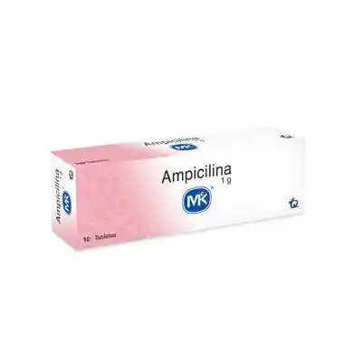 Ampicilina Mk 10 Tabletas