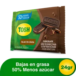 Tosh Galleta Tipo Sandwich Sabor Chocolate