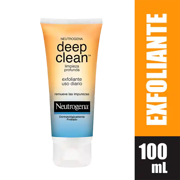 Deep Clean Neutrogena Energizing Exfoliante