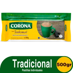 Corona Chocolate Pastillas Individuales Sabor Tradicional