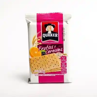 Quaker Galletas Frutas Y Cereales