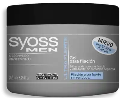 Syoss Men Gel Fijador Para El Cabello