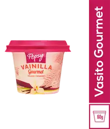 Popsy Helado Cremoso Gourmet Sabor Vainilla