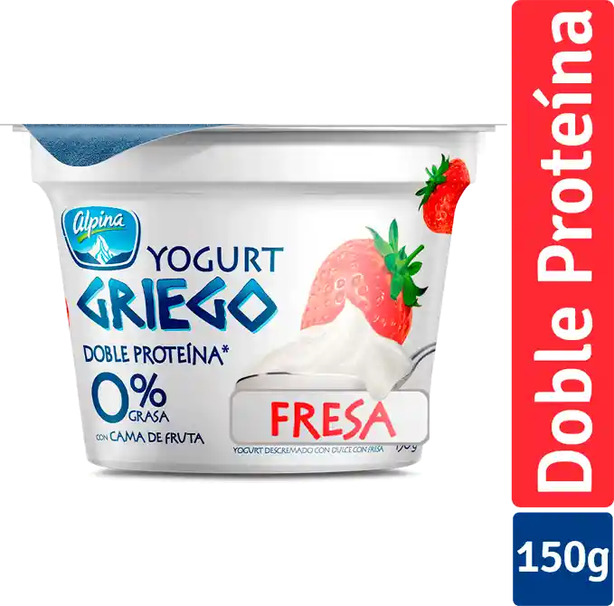 Alpina Yogurt Griego Fresa