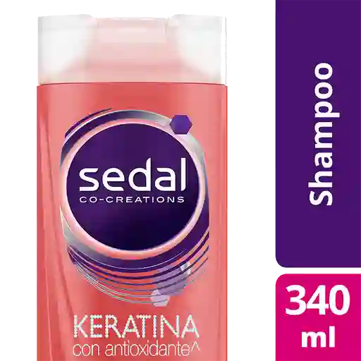 Shampoo Sedal Keratina Con Antioxidante 340Ml