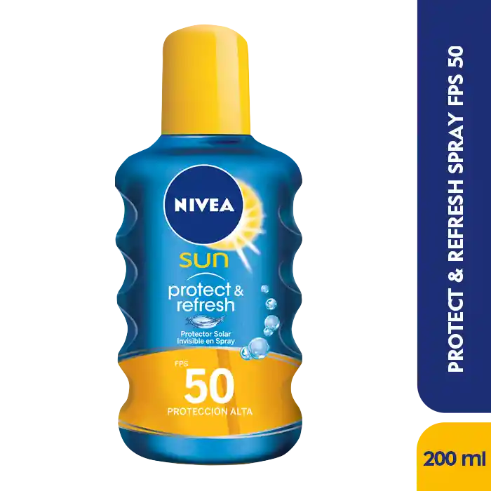 Nivea Protector Solar Sun Protect y Fresh FPS 50