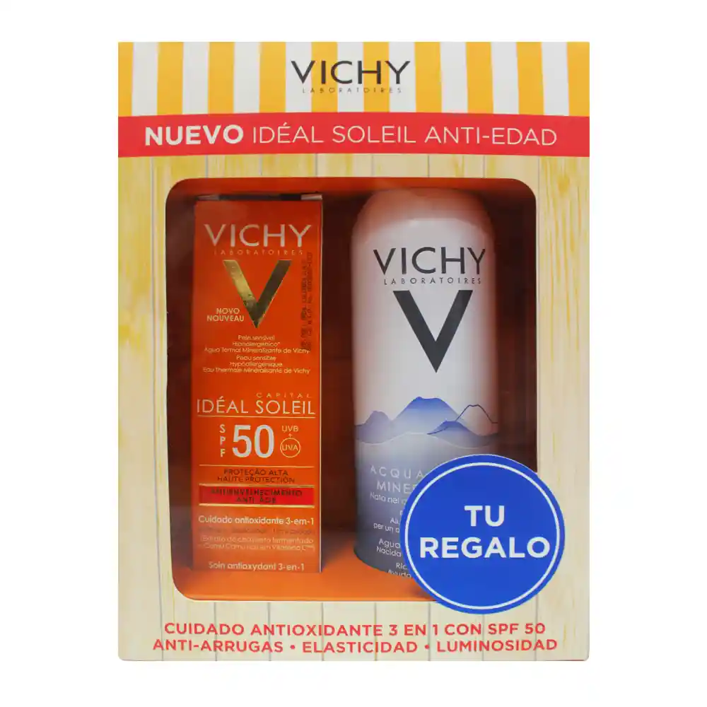 Vichy Kit Dermatológico Crema Anti-Edad y Antioxidante