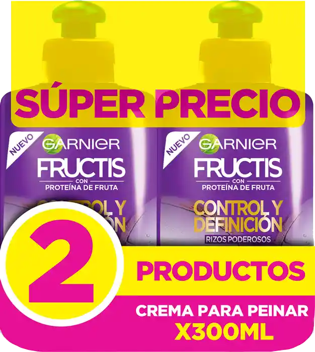 Garnier-Fructis Crema Para Peinar