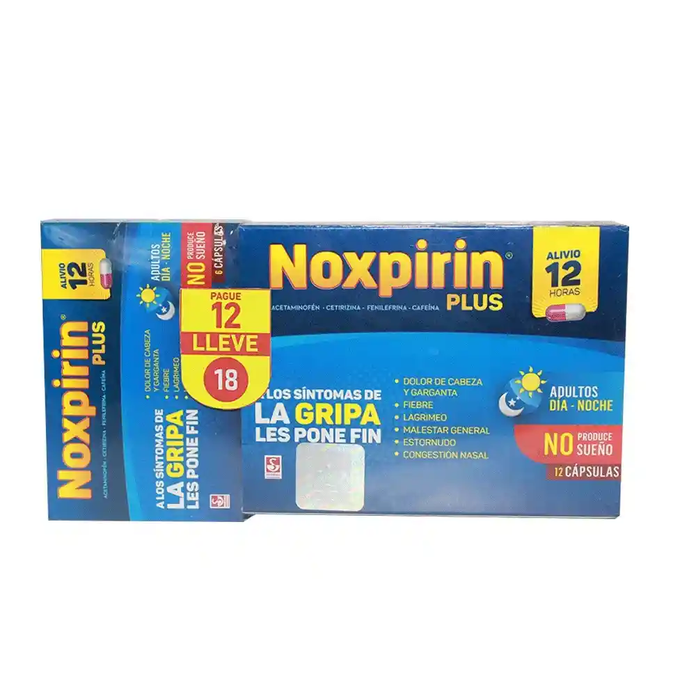 Noxpirin Oferta Plus X 12 Caja X 12