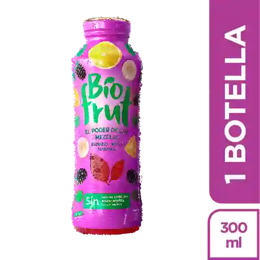 Biofrut Refresco Banano, Mora y Naranja 300 mL