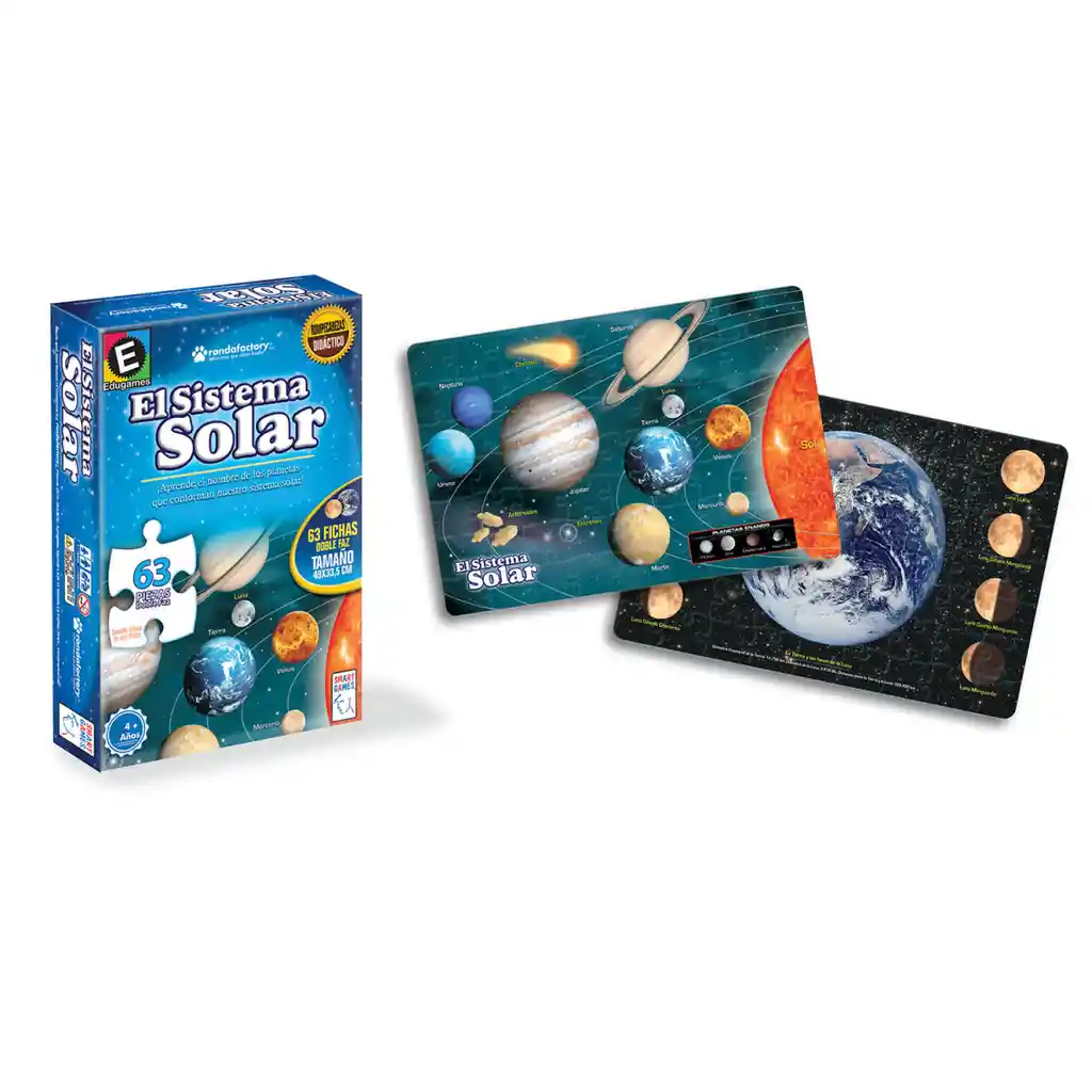 Juego de Aprendizaje Smart Games El Sistema Solar