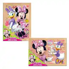 Rompecabezas Minnie Mouse 2 Modelos 24 Piezas