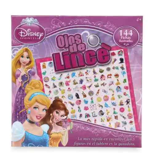 Disney Juego De Mesa Princesas Ojos De Lince