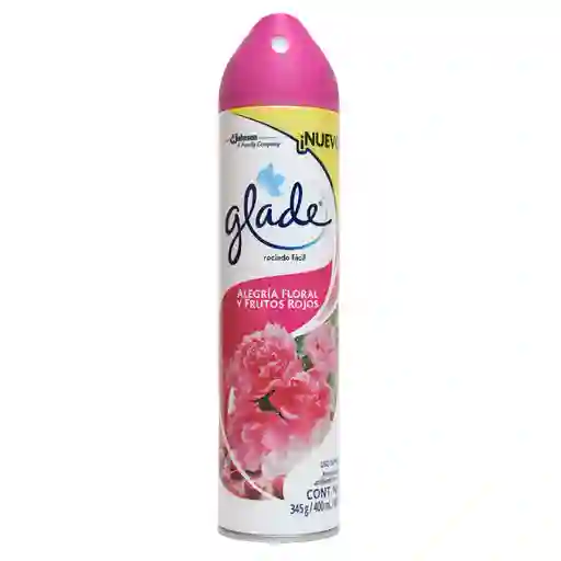 Glade Aerosol Alegria Floral Y Frutos Rojos