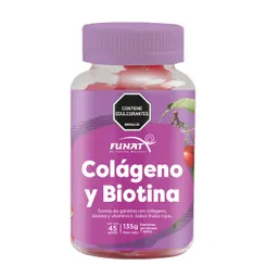 Funat Goma de Gelatina con Colágeno y Biotina