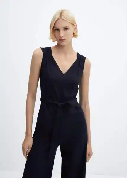 Mono Susi-W Navy Talla M Mujer Mango