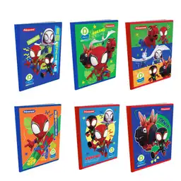 Cuaderno Doble Linea / Ferrocarril 100 Hojas Cosido Primavera