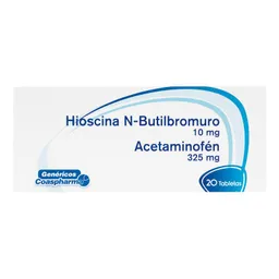 Coaspharma Hioscina N-Butilbromuro (10 mg / 325 mg)