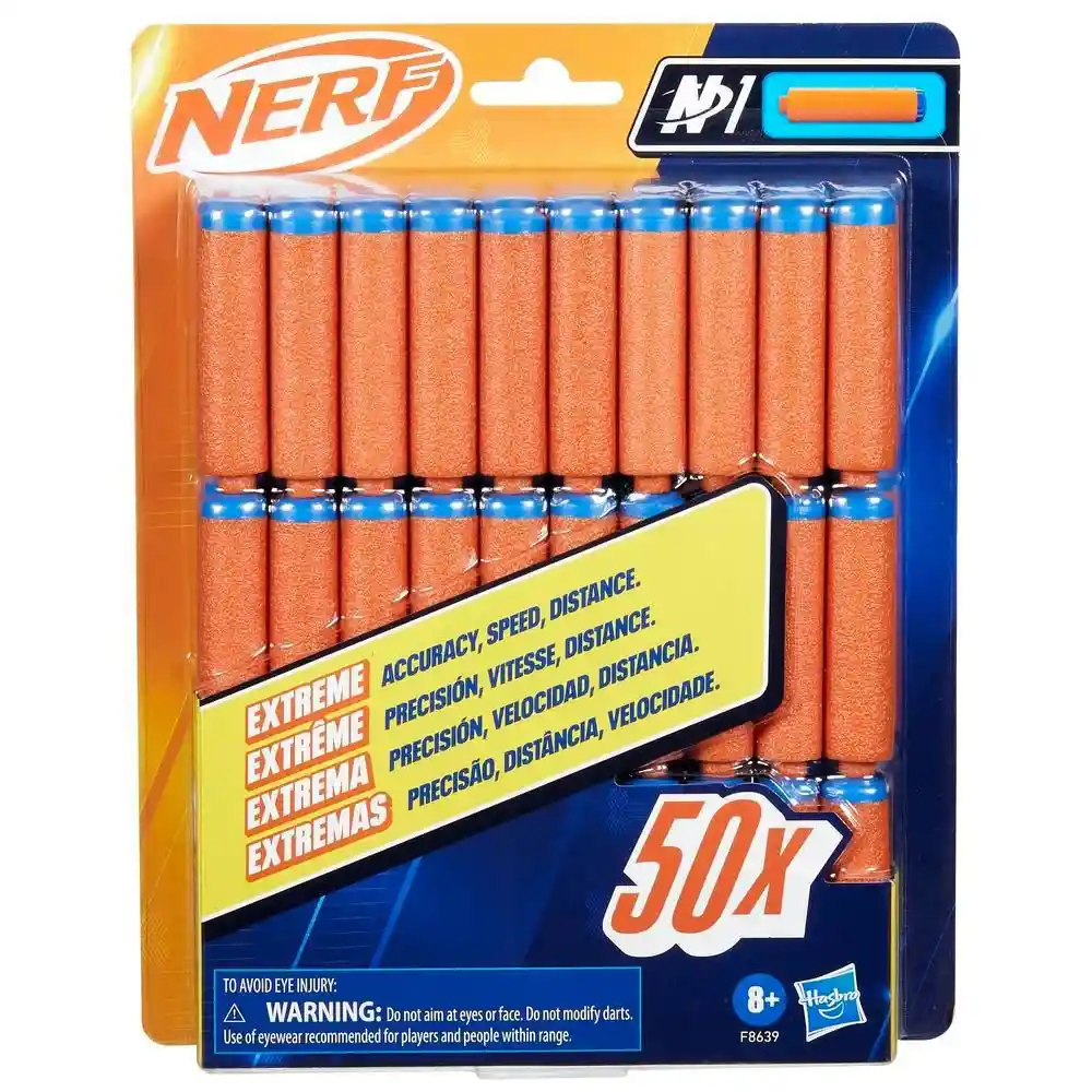 Dardos N Series 50 Unidades Nerf