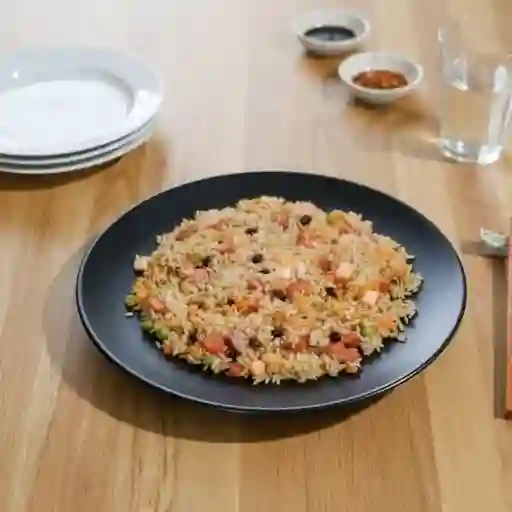 Arroz montañero para dos personas
