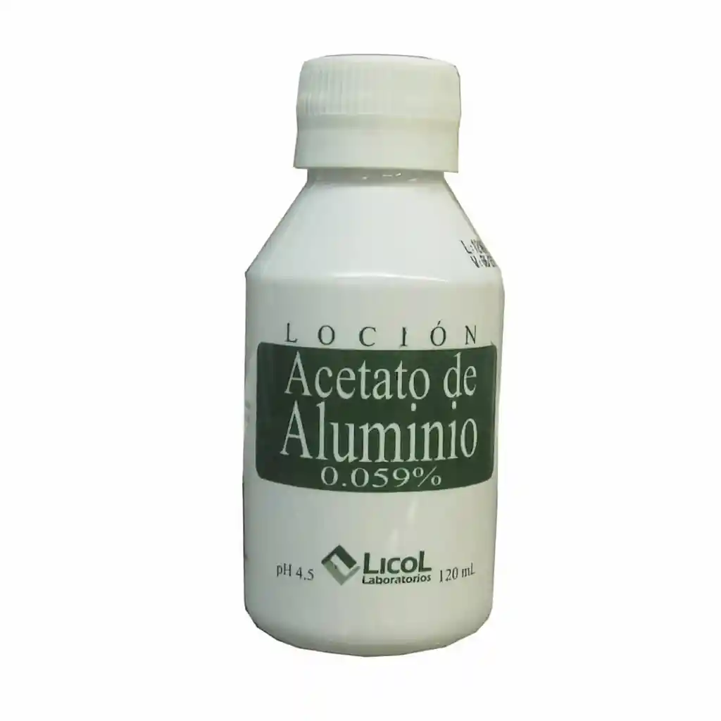  Licol Pharma Acetato De Aluminio 120 Ml 