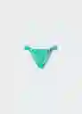 Braga Shell Turquesa Talla S Mujer Mango