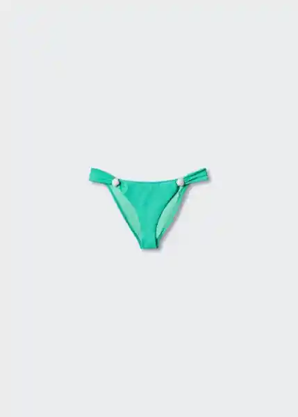 Braga Shell Turquesa Talla S Mujer Mango