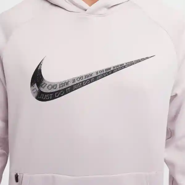 Nike Buzo Hoodie M Tf Gfx Po Para Entrenamiento Hombre Gris T. M