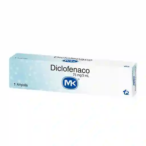 Mk Diclofenaco Solución Inyectable (75 mg)