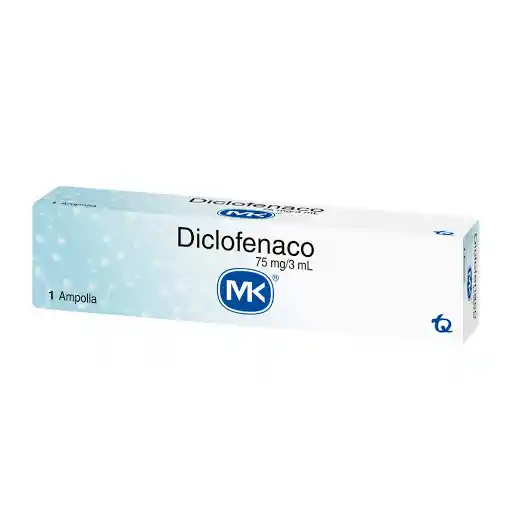 Mk Diclofenaco Solución Inyectable (75 mg)