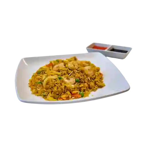 Plato Pollo y Camarón 6 Porciones