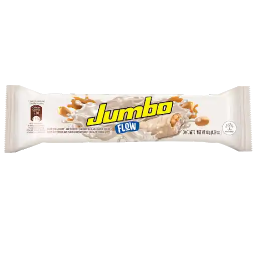 Jumbo Chocolatina Flow Blanca