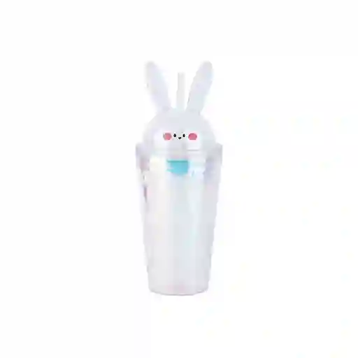 Vaso de Plástico Conejo Serie Easter Miniso