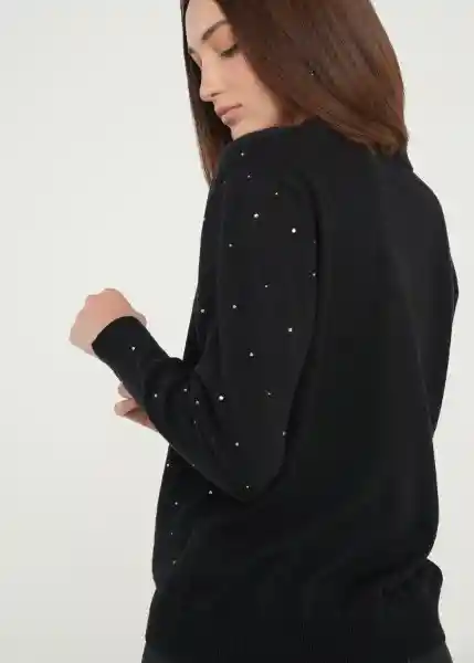 Tejido Mujer Negro Puro Ultraoscuro Talla L 489g002 Naf Naf