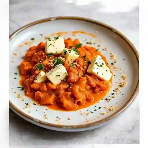 Crema De Tomate Y Queso De Bufala