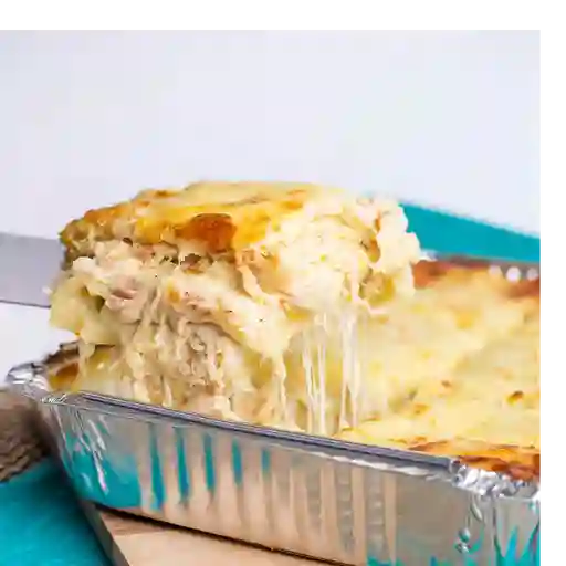 Lasaña personal de pollo