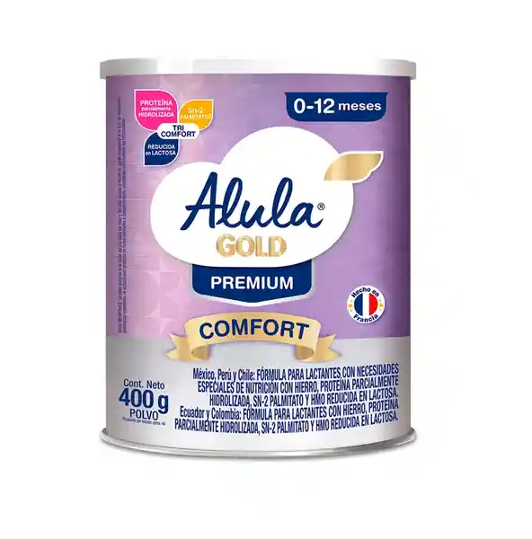 Alula Gold Fórmula Láctea Comfort Premium 0-12 Meses